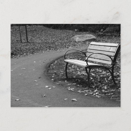 Bench on the Walk ポストカード (正面)