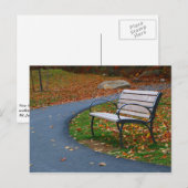 Bench on the Walk 2 ポストカード (正面/裏面)