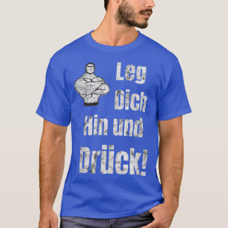 Bench press bodybuilding fitness motivation66 tシャツ