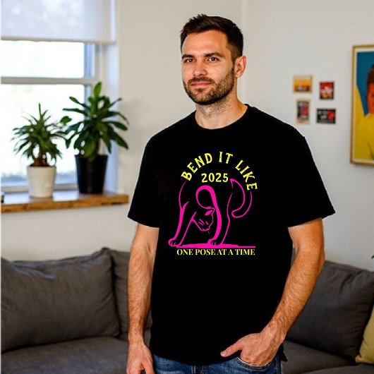 Bend It Like 2025 Yoga Tee - Gift for Yogis Tシャツ