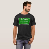 Bend Oregon Population Full Fastest Growing Cities Tシャツ (正面フル)