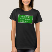 Bend Oregon Population Full Fastest Growing Cities Tシャツ (正面)