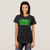 Bend Oregon Population Full Fastest Growing Cities Tシャツ (正面フル)