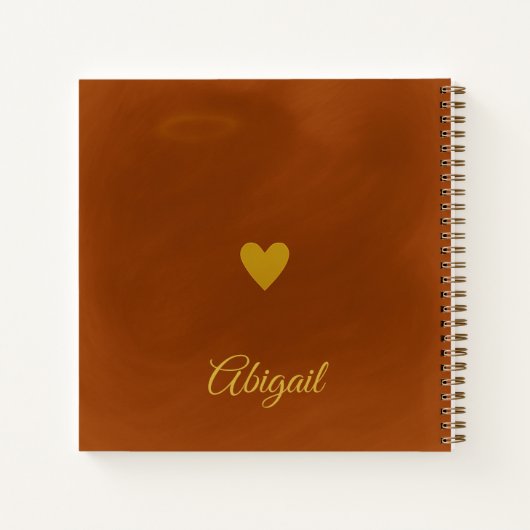 "Bendecida and Unbothered" Custom Journal  ノートブック (裏面)