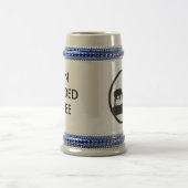 BENDED膝のカウボーイを、祈ります ビールジョッキ (中央)