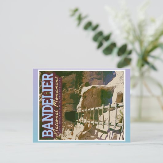 BENDELIER NATIONAL MONUMENT - NEW MEXICO US ポストカード (スタンド正面)