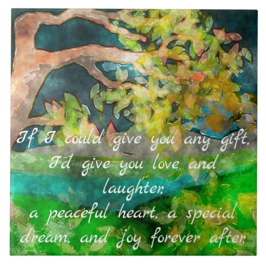 BENDING TREE TILE タイル (正面)