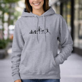 Bendy Bones Yoga Skeletons -Gym Fitness Activewear パーカ