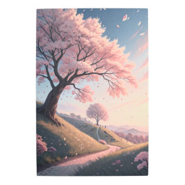 Beneath the Blossom Sky メタルプリント