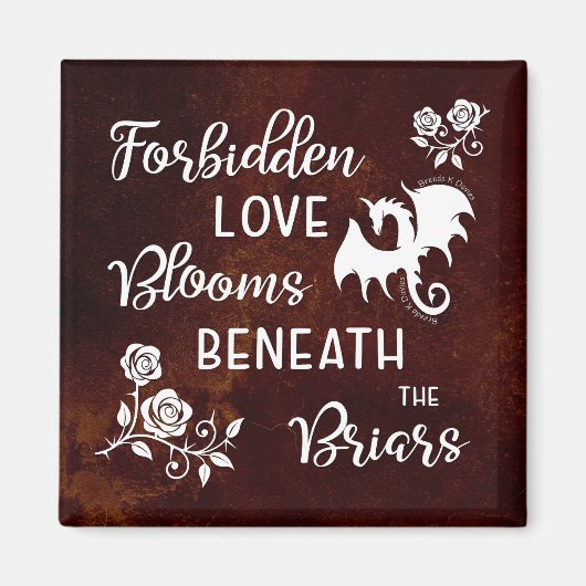 Beneath the Briars Brenda K Davies マグネット (正面)