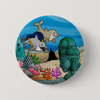 Beneath the Waves - The Buddha Discovery Button 缶バッジ