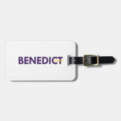 Benedict College ラゲッジタグ (正面横)