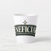 Beneficiary カフェラテマグ (正面)
