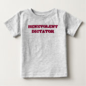 benevolentdictator ベビーTシャツ (正面)