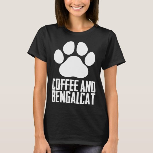 Bengal Bengal cat Bengal mom 8 Tシャツ (正面)