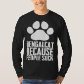 Bengal  Bengal cat  Bengal mom Tシャツ (正面)