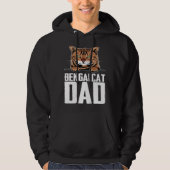 Bengal  Bengal cats  Bengal mom  3 パーカ (正面)