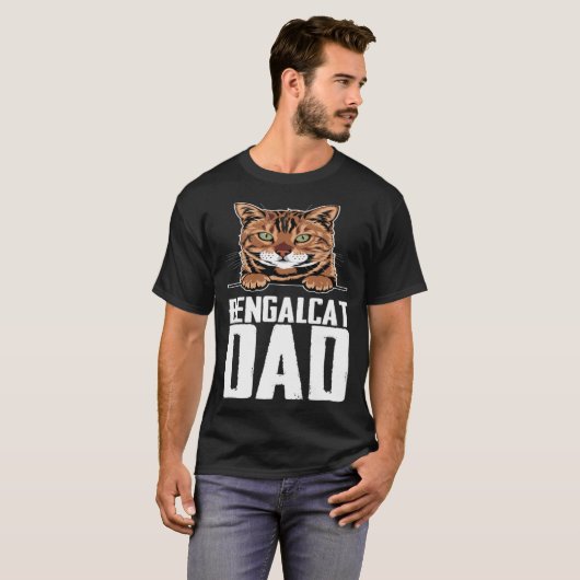 Bengal  Bengal cats  Bengal mom  3 Tシャツ (正面フル)