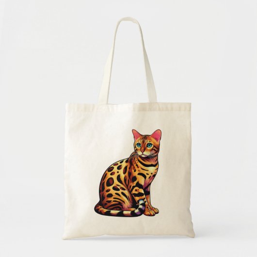 Bengal Cat  トートバッグ (正面)