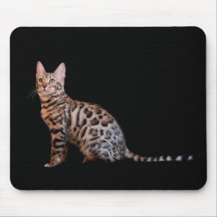 Bengal cat マウスパッド