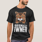 Bengal cat Bengal Bengal kitten Tシャツ (正面)