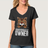 Bengal cat  Bengal  Bengal kitten Tシャツ (正面)