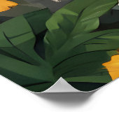 Bengal In Bathtub Poster, Funny Cat Poster, Bengal ポスター (角)