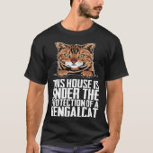 Bengal kitten  Bengal mom  Bengal dad  6 Tシャツ (正面)