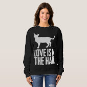 Bengal kitten  Bengal mom  Bengal dad  7 スウェットシャツ (正面フル)