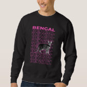 Bengal Pastel Aesthetic スウェットシャツ (正面)