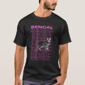 Bengal Pastel Aesthetic Tシャツ (正面)