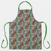 Bengal Tiger All-Over Print Apron エプロン (正面)