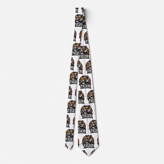Bengal Tiger Neck Tie ネクタイ (裏面)