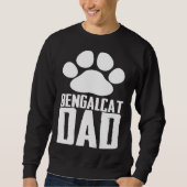 Bengalcat dad スウェットシャツ (正面)