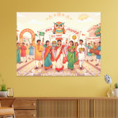 Bengali New Year キャンバスプリント (インサイチュ (リビング))