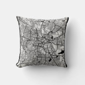 Bengaluru Karnataka Map クッション (正面)