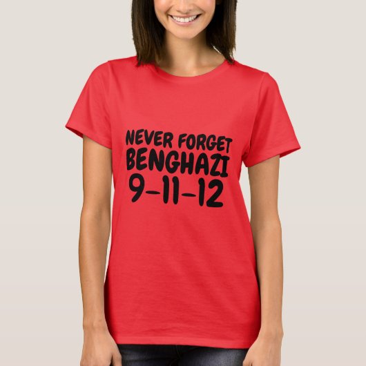 BENGHAZI、Never、T忘れシャツ Tシャツ (正面)