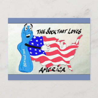 Bengleton Socksはがき ポストカード