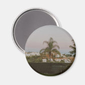 Benhvis Palm Tree，マルベージャ，アンダルシア，スペイン マグネット (正面/裏面)