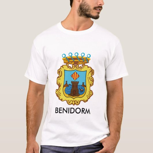 BenidormのTシャツ(スペイン) Tシャツ (正面)