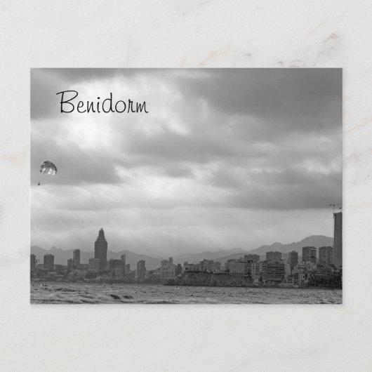 benidorm圧倒する郵便はがき ポストカード (正面)