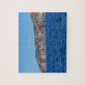 Benidorm、スペインの海および都市 ジグソーパズル (縦)