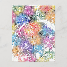 Benin City Nigeria City Map ポストカード