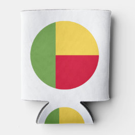 Benin Flag 缶クーラー