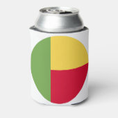 Benin Flag 缶クーラー (缶裏面)