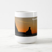 Benirrásのビーチ、Ibiza -マグ コーヒーマグカップ (中央)