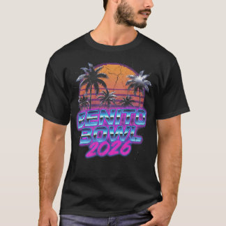 Benito Bowl 2026 レトロシンセウェーブミュージックTシャツ Tシャツ