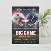  Benito bowl - football 招待状 (スタンド正面)