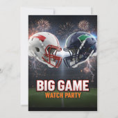  Benito bowl - football 招待状 (裏面)