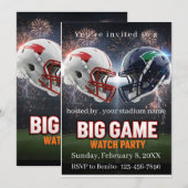  Benito bowl - football 招待状 (正面/裏面)